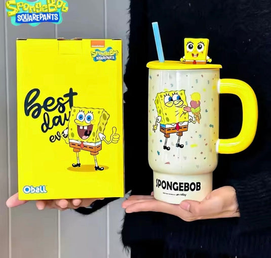 Mug Bob y esponja grandes