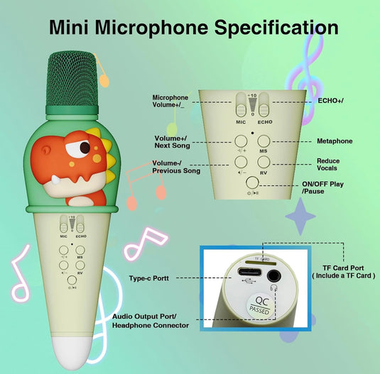 MICRÓFONO KARAOKE INFANTIL