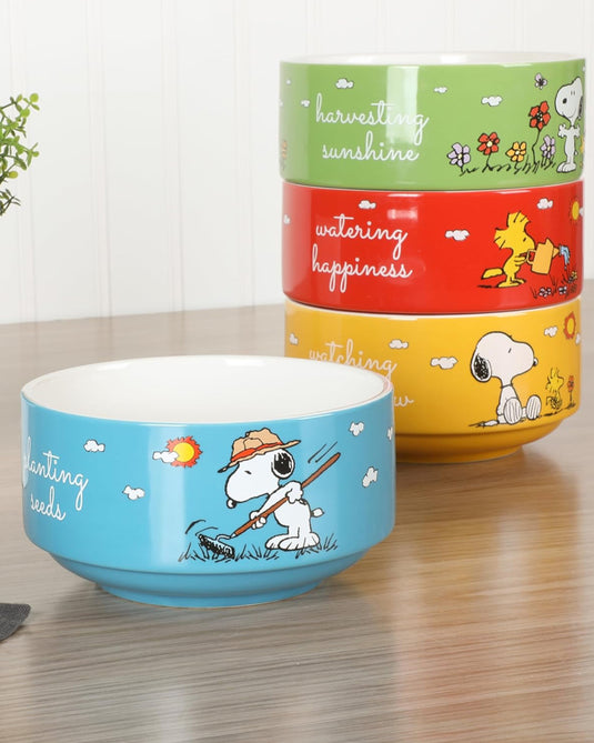 SET BOLWS SNOOPY