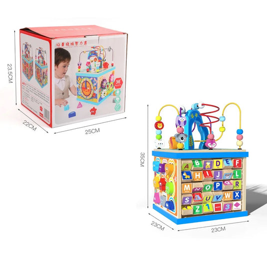 CUBO MULTIFUNCIONAL MONTESSORI 8 EN 1