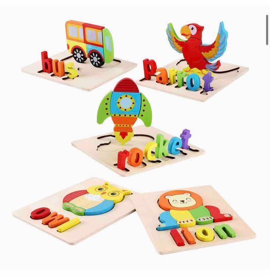 🦜 ROMPECABEZAS INGLÉS
