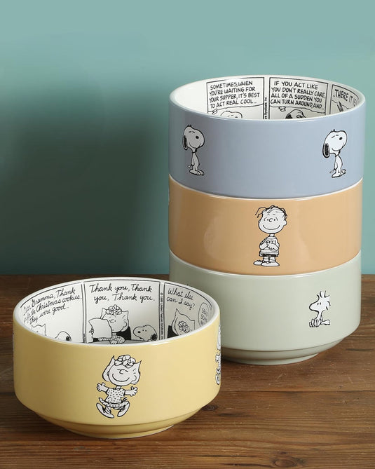 SET BOLWS SNOOPY