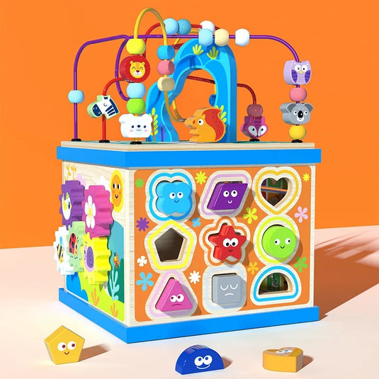 CUBO MULTIFUNCIONAL MONTESSORI 8 EN 1