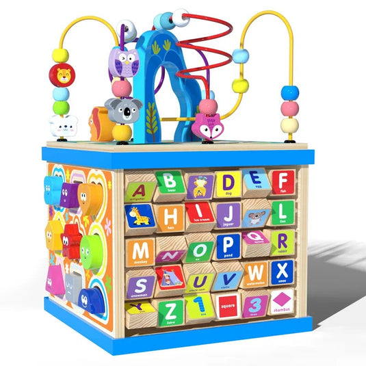 CUBO MULTIFUNCIONAL MONTESSORI 8 EN 1
